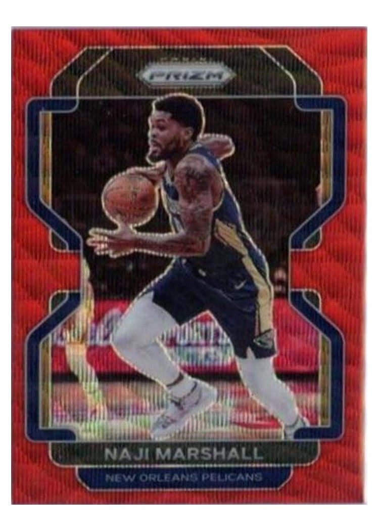 2021-22 Panini Prizm Base Set Naji Marshall #191 card