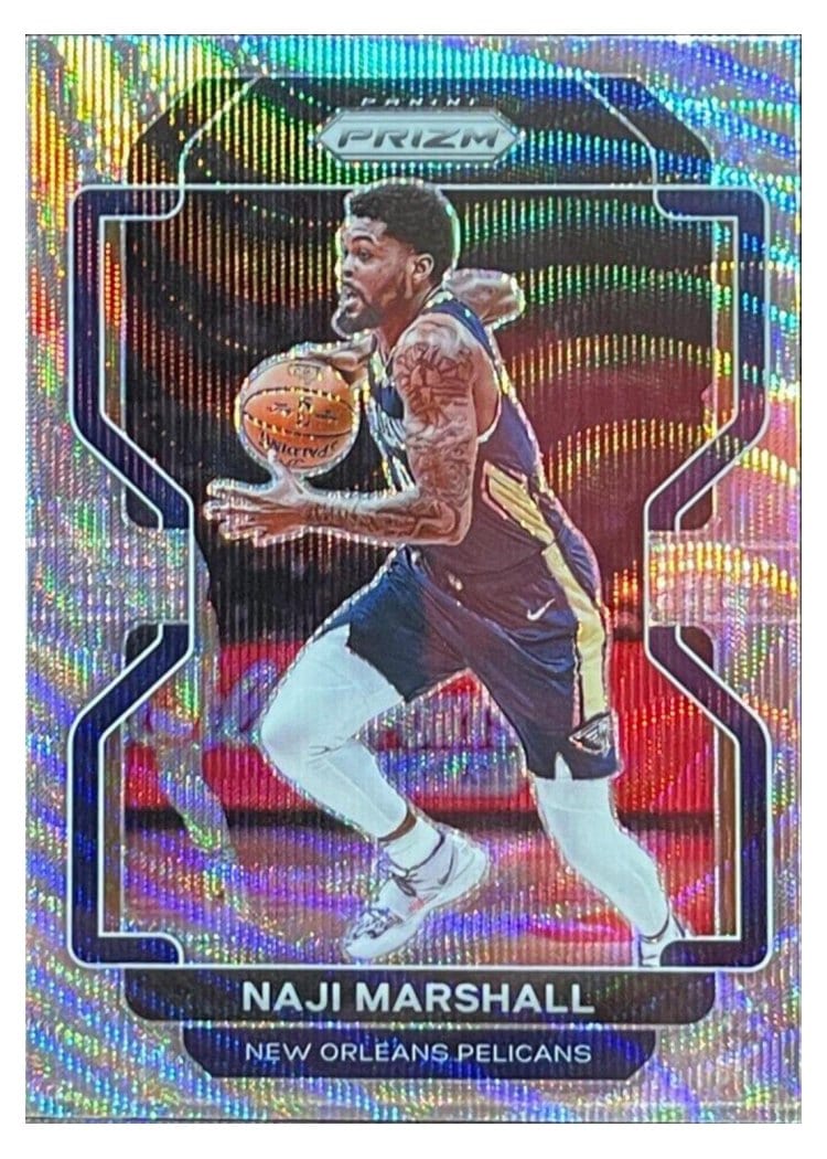 2021-22 Panini Prizm Base Set Naji Marshall #191 card