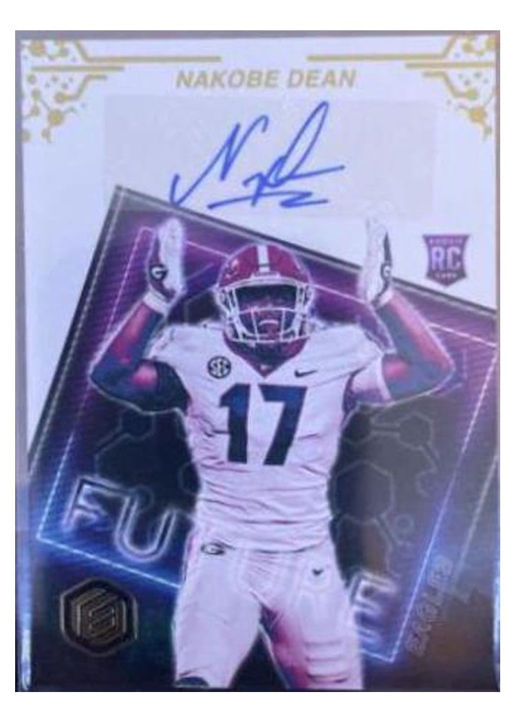 2022 Panini Elements Future Signs Nakobe Dean #FS-ND card