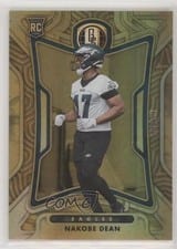 2022 Panini Gold Standard Base Set Nakobe Dean #185 card