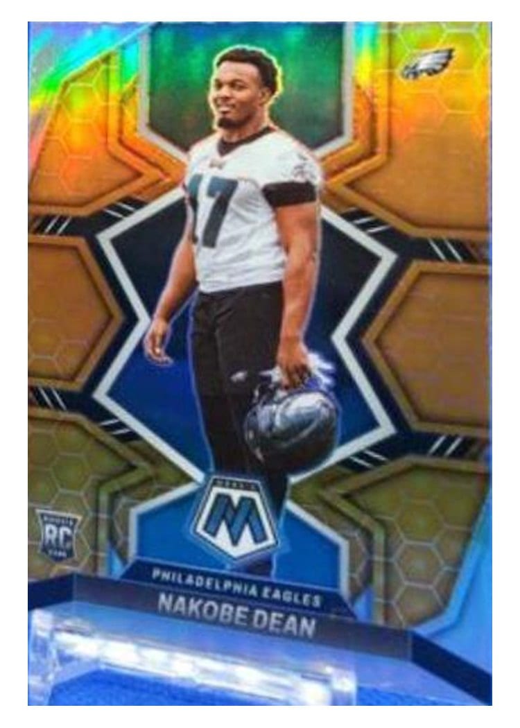 2022 Panini Mosaic Base Set Nakobe Dean #395 card