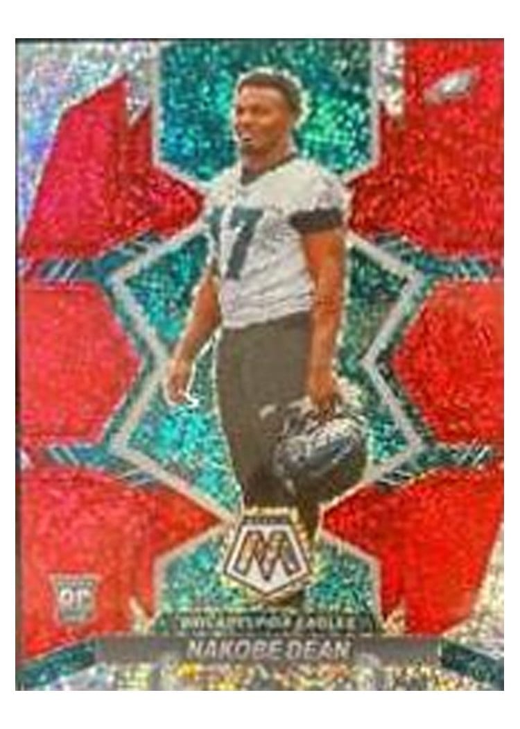 2022 Panini Mosaic Base Set Nakobe Dean #395 card
