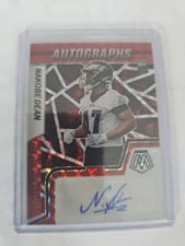 2022 Panini Mosaic Rookie Autographs Mosaic Nakobe Dean #RAM-ND card