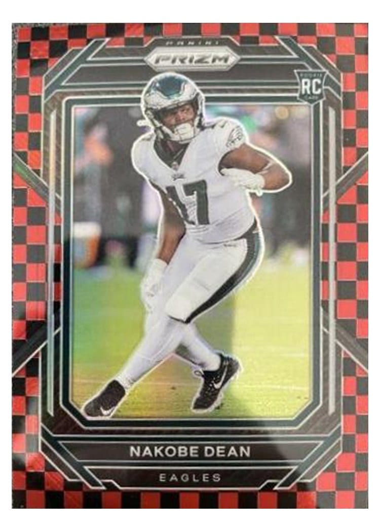 2022 Panini Prizm Base Set Nakobe Dean #399 card