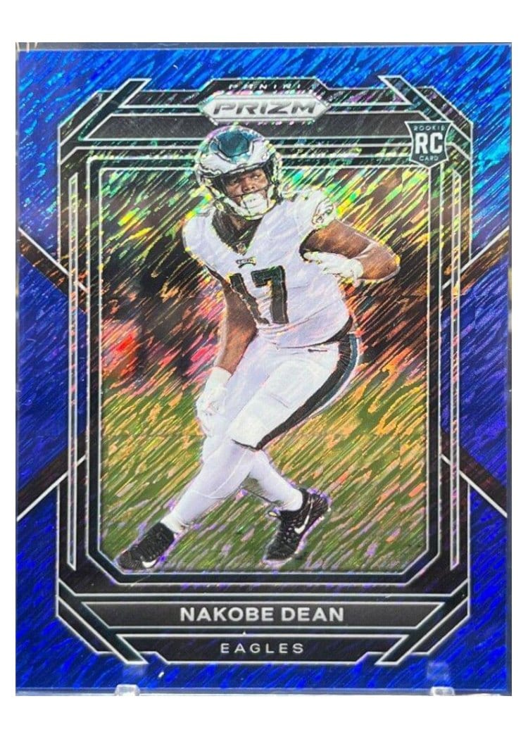 2022 Panini Prizm Base Set Nakobe Dean #399 card