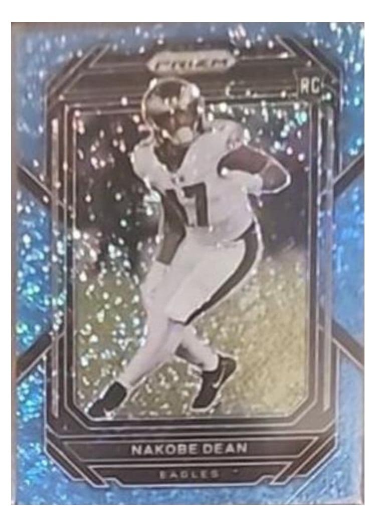 2022 Panini Prizm Base Set Nakobe Dean #399 card