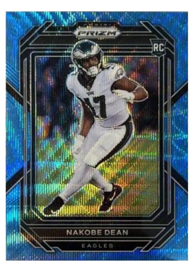 2022 Panini Prizm Base Set Nakobe Dean #399 card