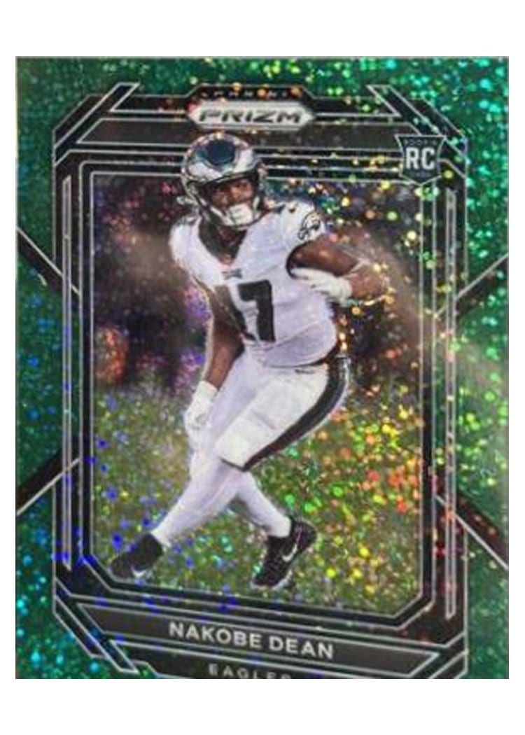2022 Panini Prizm Base Set Nakobe Dean #399 card