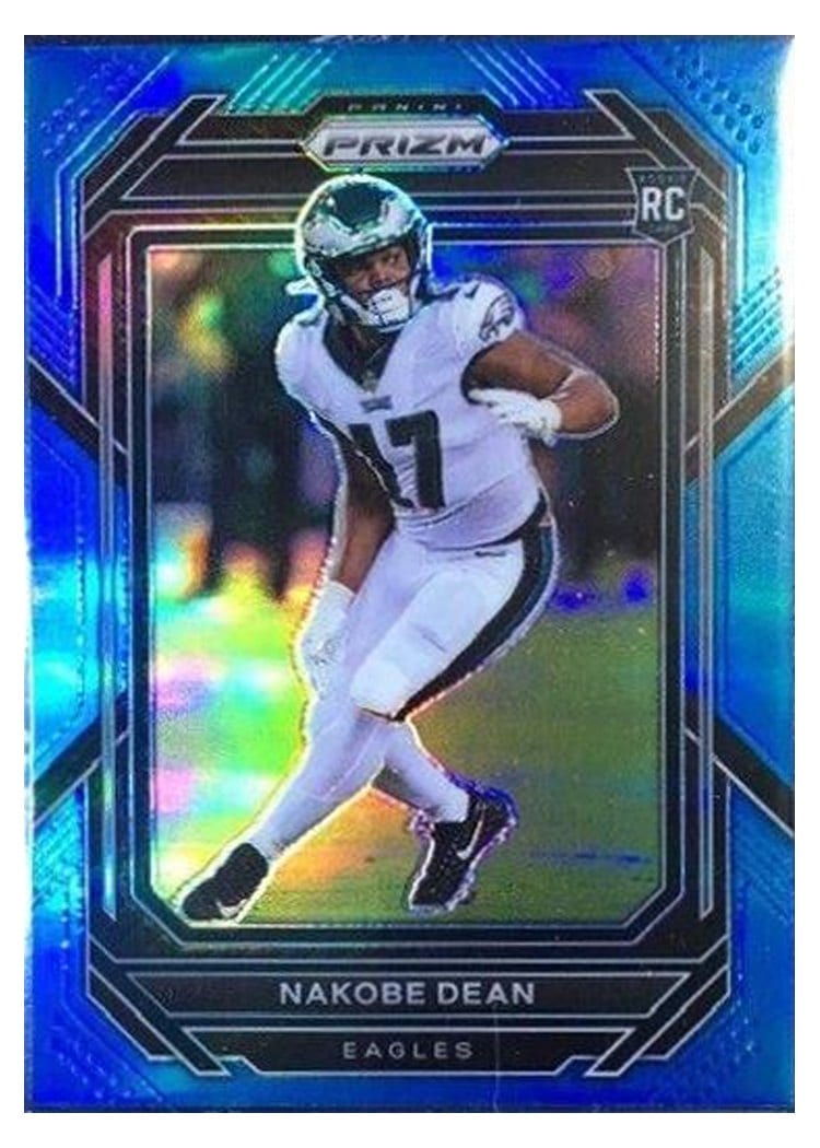 2022 Panini Prizm Base Set Nakobe Dean #399 card