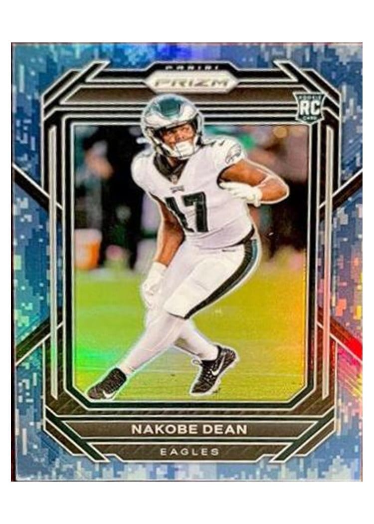 2022 Panini Prizm Base Set Nakobe Dean #399 card