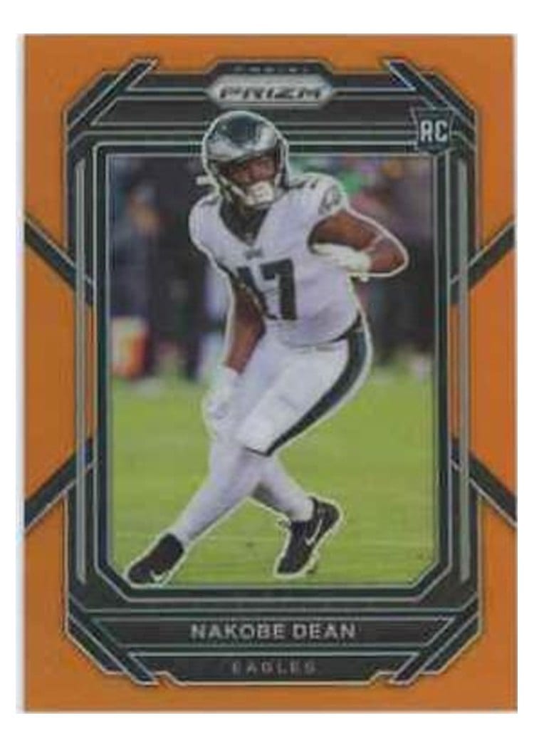 2022 Panini Prizm Base Set Nakobe Dean #399 card
