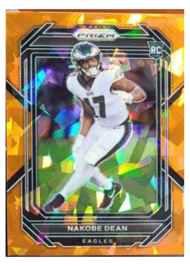 2022 Panini Prizm Base Set Nakobe Dean #399 card