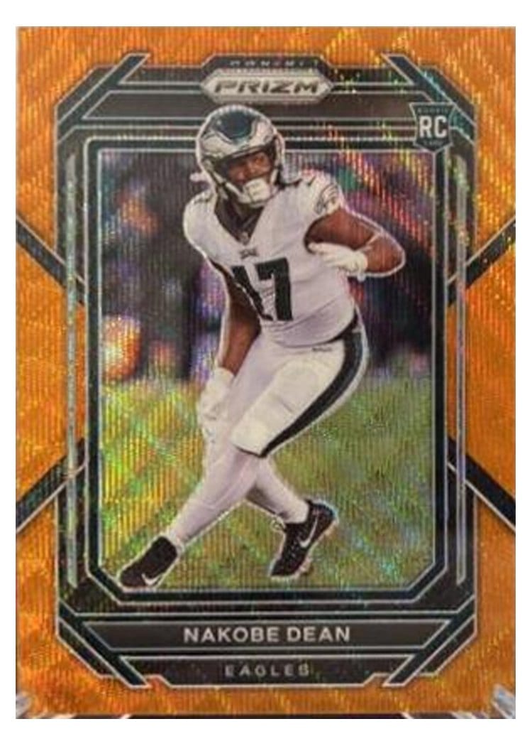 2022 Panini Prizm Base Set Nakobe Dean #399 card