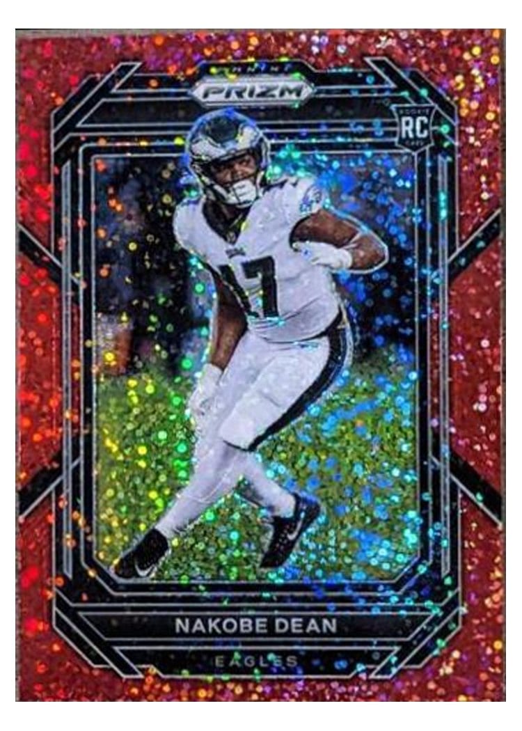 2022 Panini Prizm Base Set Nakobe Dean #399 card