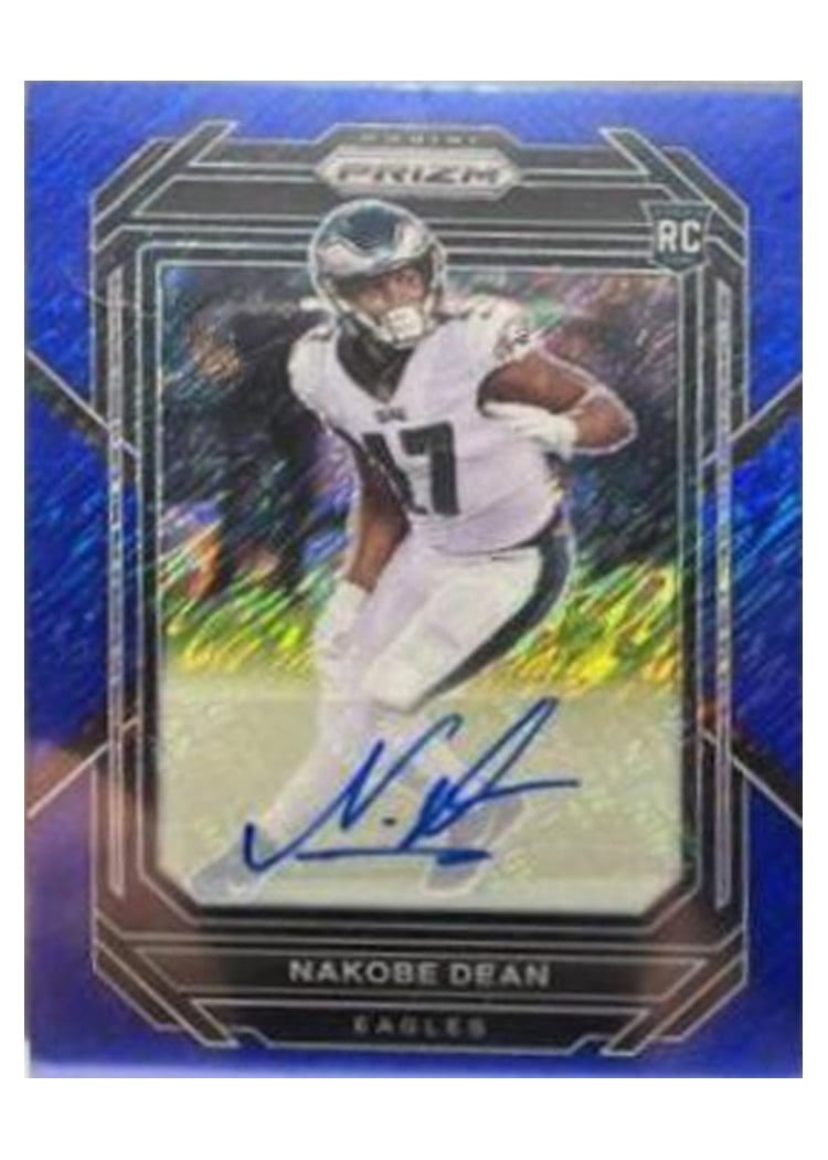 2022 Panini Prizm Base Set Nakobe Dean #399 card