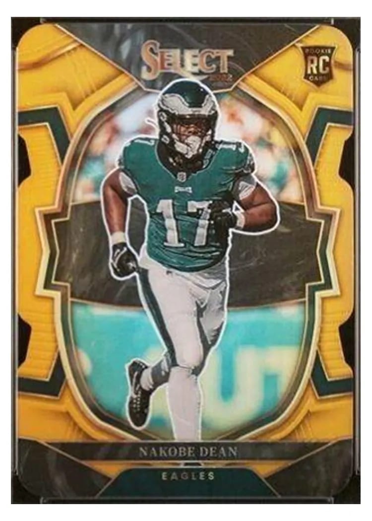 2022 Panini Select Base Set Nakobe Dean #80 card