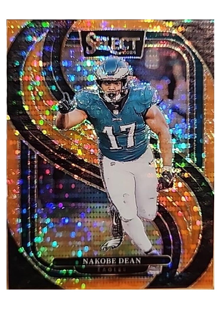 2024 Panini Select Base Set Nakobe Dean #185 card