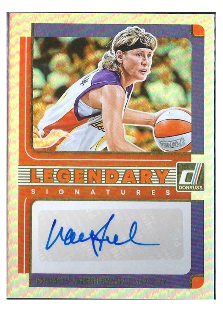 2025-26 Donruss WNBA Legendary Signatures Nancy Lieberman #4 card
