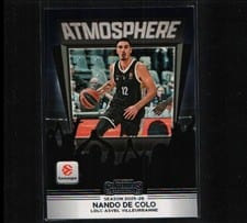 2025-26 Panini Contenders EuroLeague Atmosphere Nando De Colo #25 card