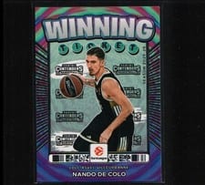 2025-26 Panini Contenders EuroLeague Winning Ticket Nando De Colo #24 card