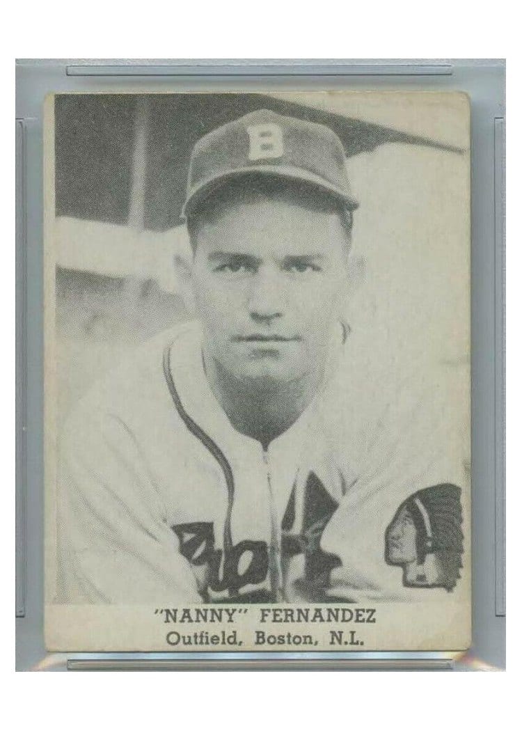 1947 Tip Top Bread 'Nanny' Fernandez card