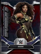 2026 Topps Chrome WWE Women's Division Naomi #WDV-32 card