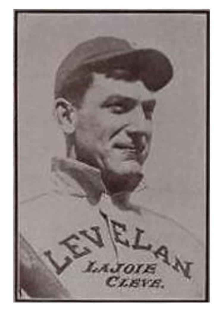 1913 National Game Nap Lajoie card
