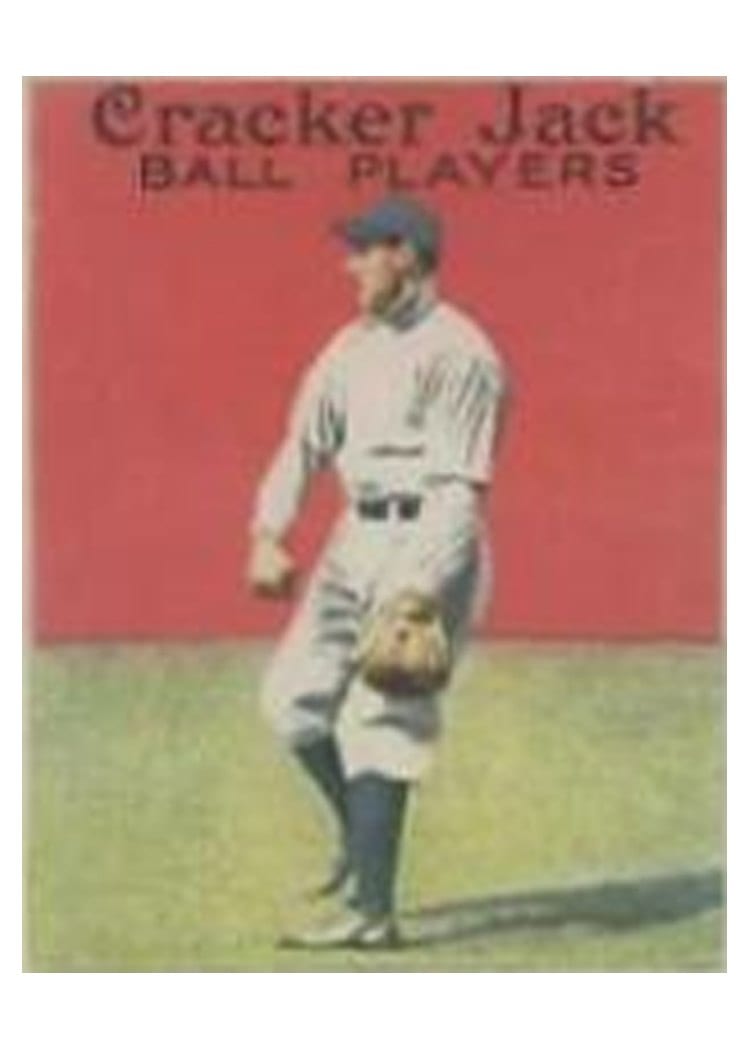 1915 Cracker Jack Nap Lajoie #66 card