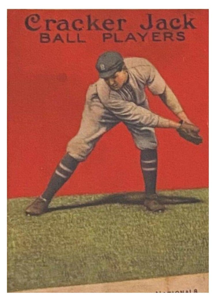 1914 Cracker Jack Nap Rucker #51 card