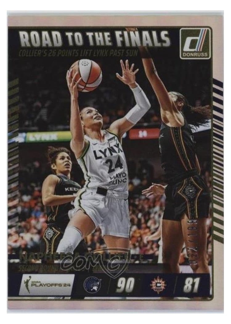 2025-26 Donruss WNBA Road to the Finals Second Round Napheesa Collier #5 card