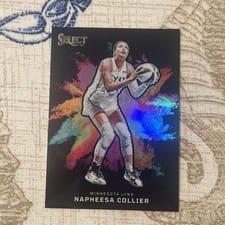 2025 Panini Select WNBA Black Color Blast Napheesa Collier #2