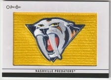 2024-25 O-Pee-Chee Team Logo Patches Nashville Predators #401 card