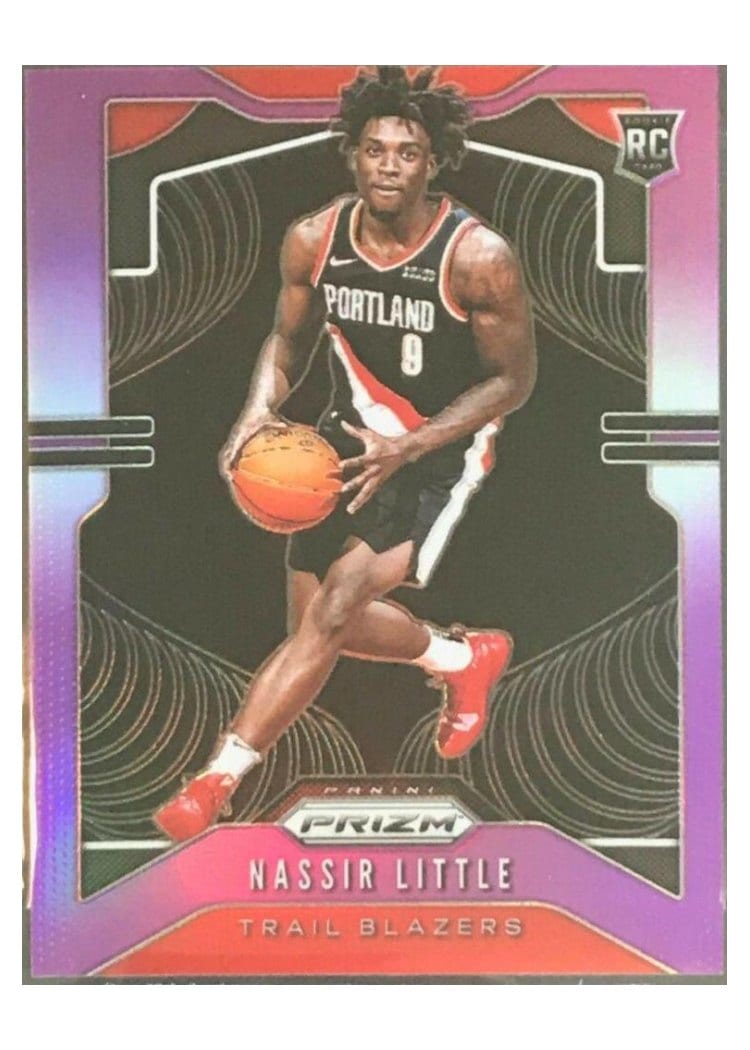 2019-20 Panini Prizm Base Set Nassir Little Purple Prizm #269 card
