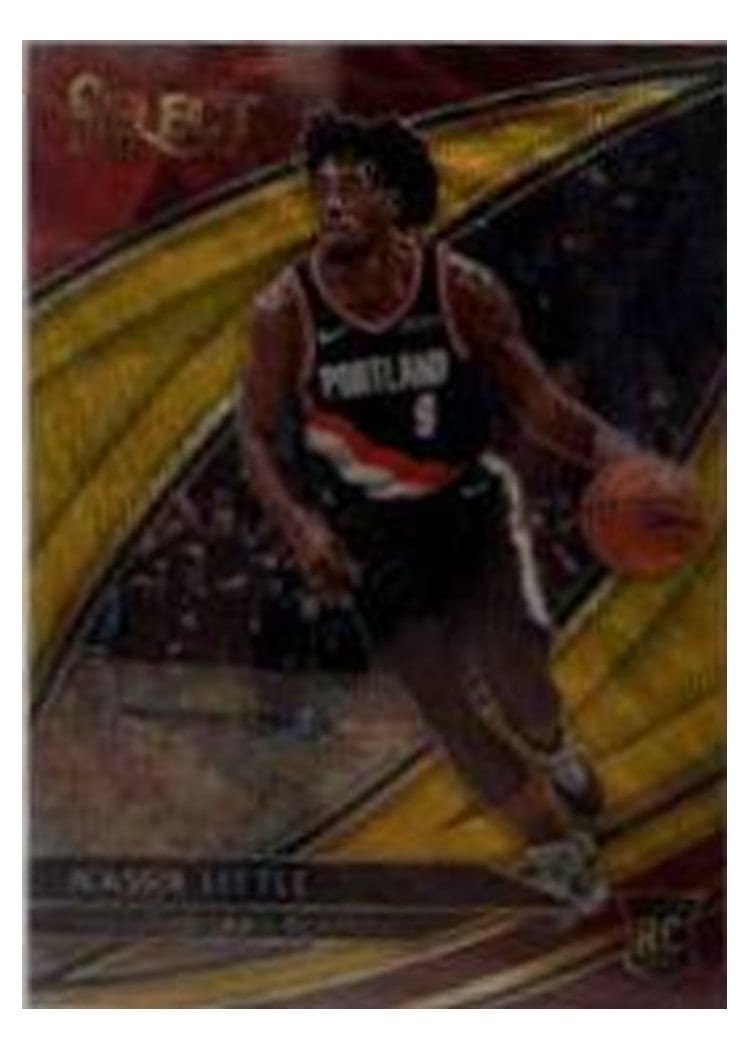2019-20 Panini Select Base Set Nassir Little #253 card
