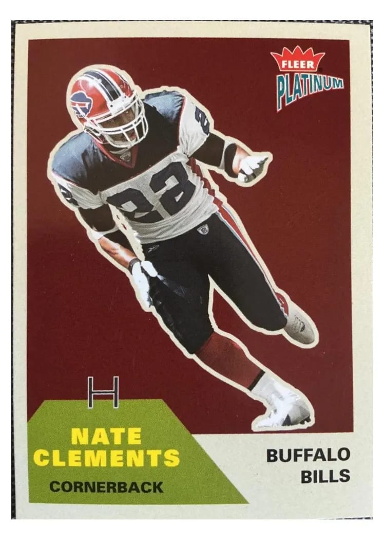 2002 Fleer Platinum Nate Clements #15 card