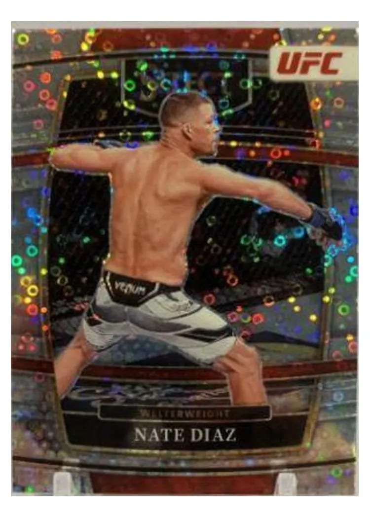 2022 Panini Select UFC Nate Diaz #54 card