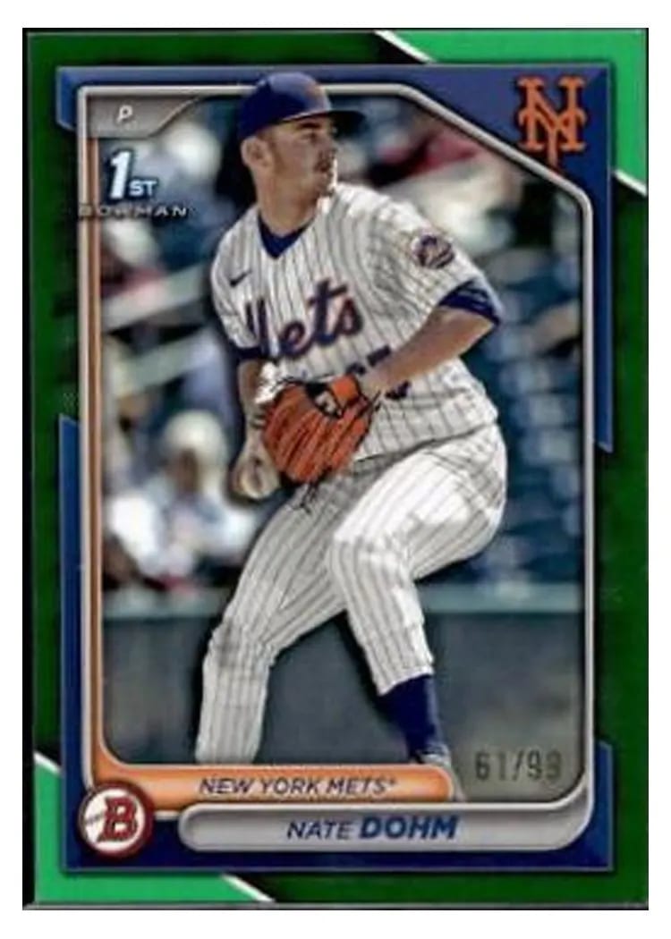 2024 Bowman Draft Base Set Nate Dohm #BD-101 card