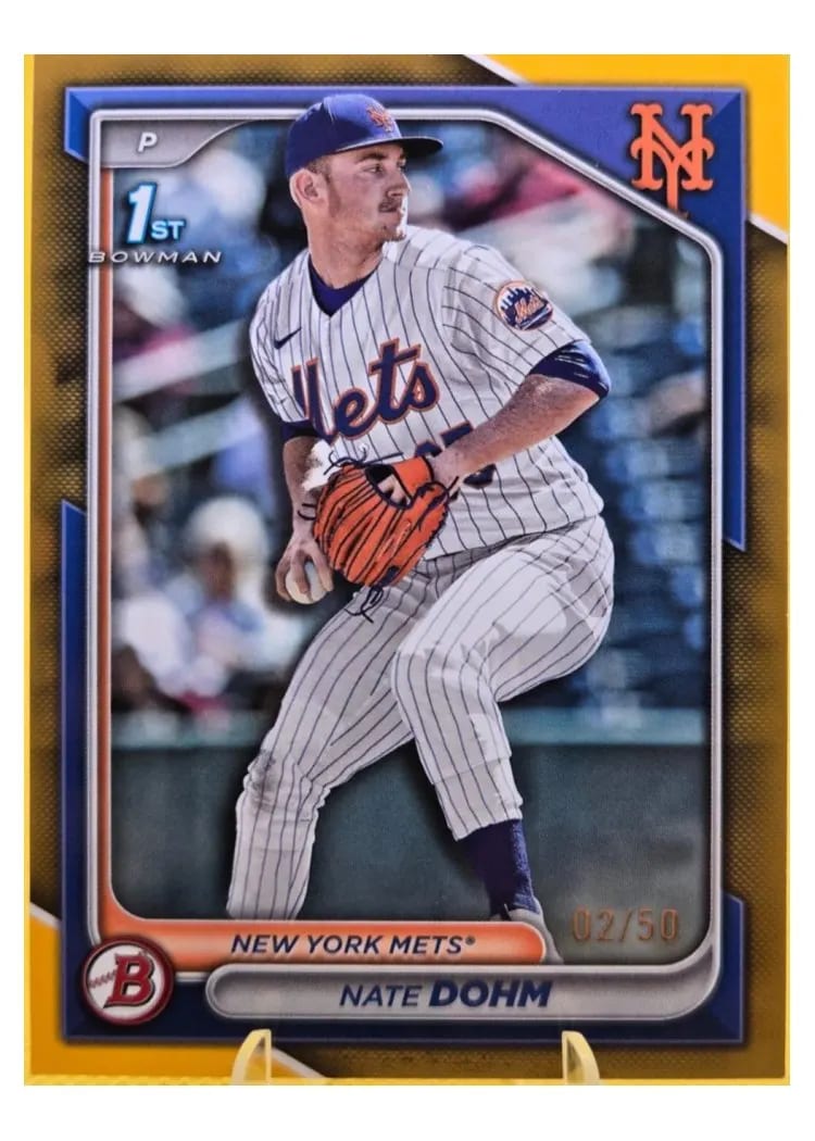 2024 Bowman Draft Base Set Nate Dohm #BD-101 card