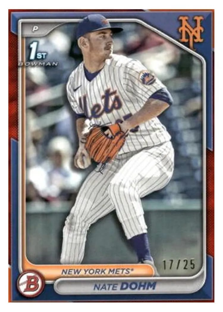 2024 Bowman Draft Base Set Nate Dohm #BD-101 card