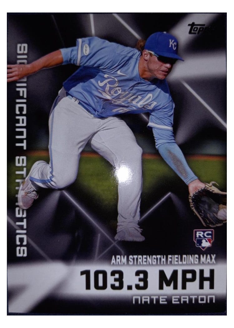 2023 Topps Significant Statistics Nate Eaton #SS-25 card