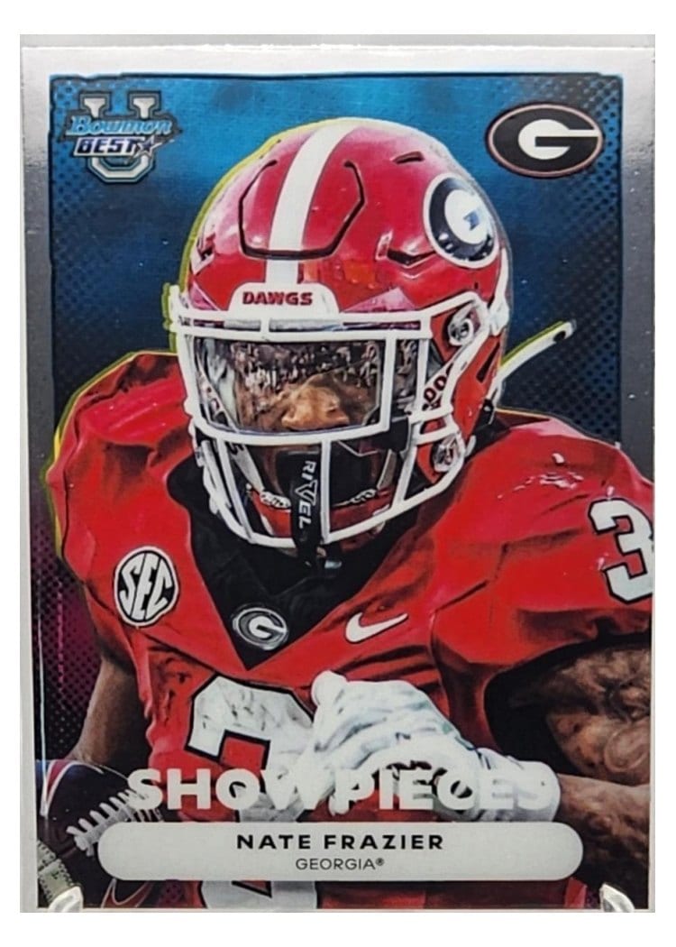 2025 Bowman University Best Bowman Showpieces Nate Frazier #BS-25 card