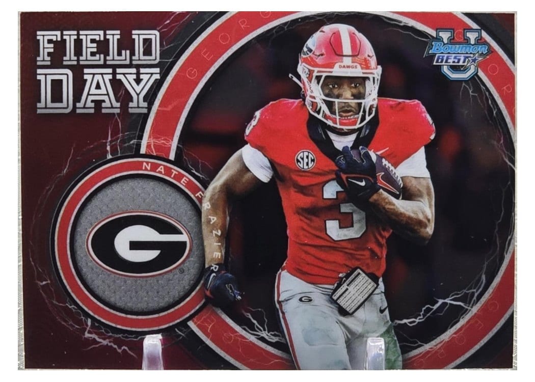 2025 Bowman University Best Field Day Nate Frazier #FD-1 card