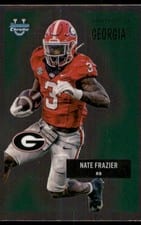 2025 Bowman University Chrome 1955 Bowman Football Nate Frazier #55AV-6 card