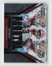 2025 Panini Prizm Black Fractal Nate Frazier #13 card