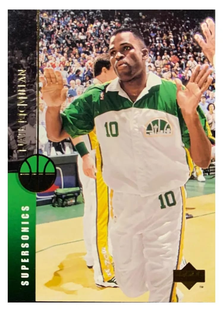 1994 Upper Deck Nate McMillan #97 card