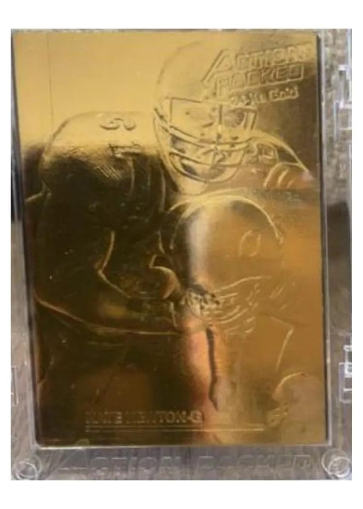 1992 Action Packed Nate Newton #58 card