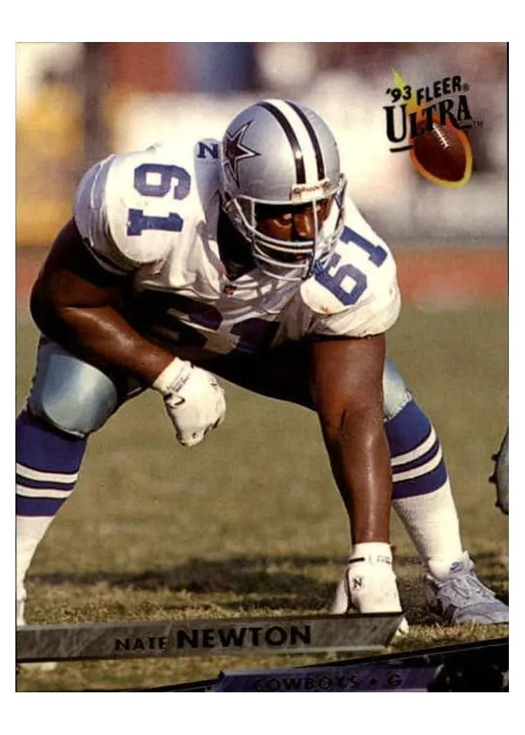 1993 Ultra Nate Newton #97 card