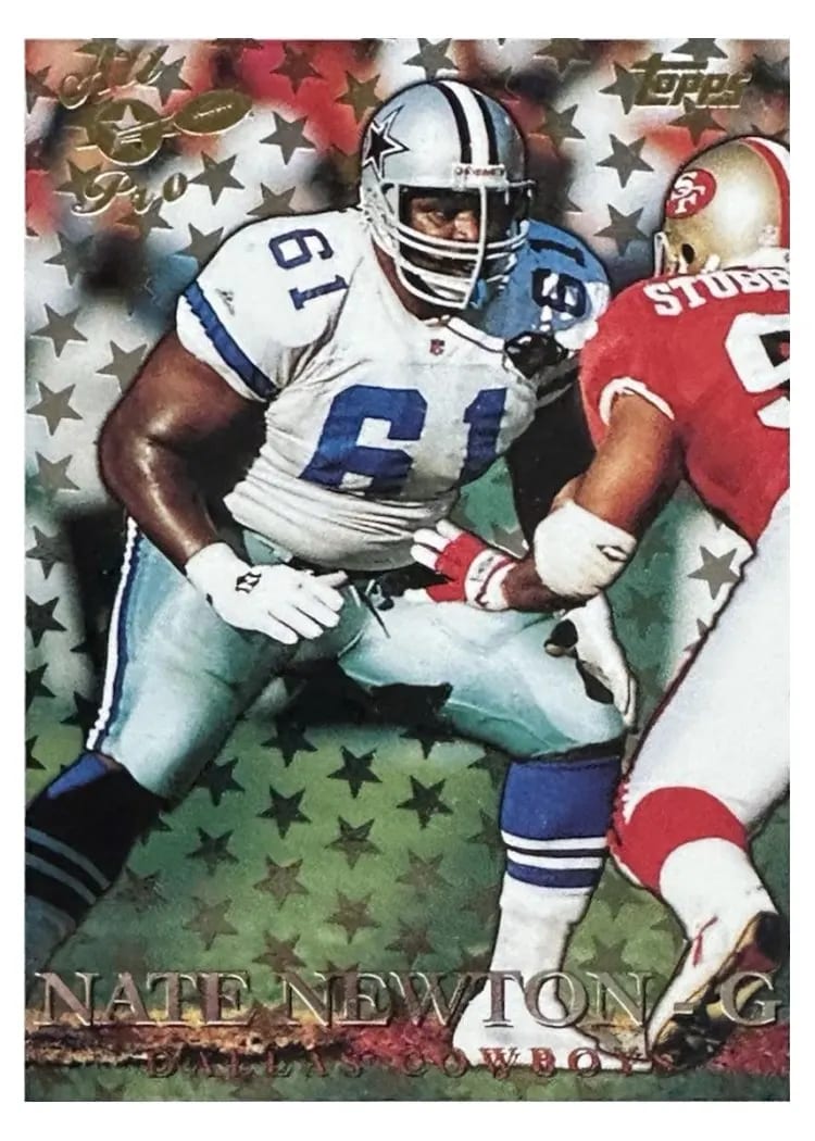 1995 Topps All Pros Nate Newton #AP3 card