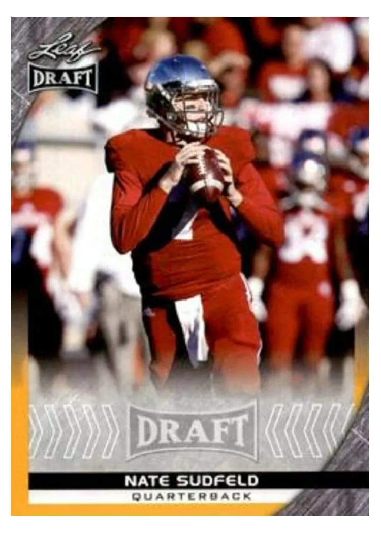 2016 Leaf Draft Nate Sudfeld #67 card