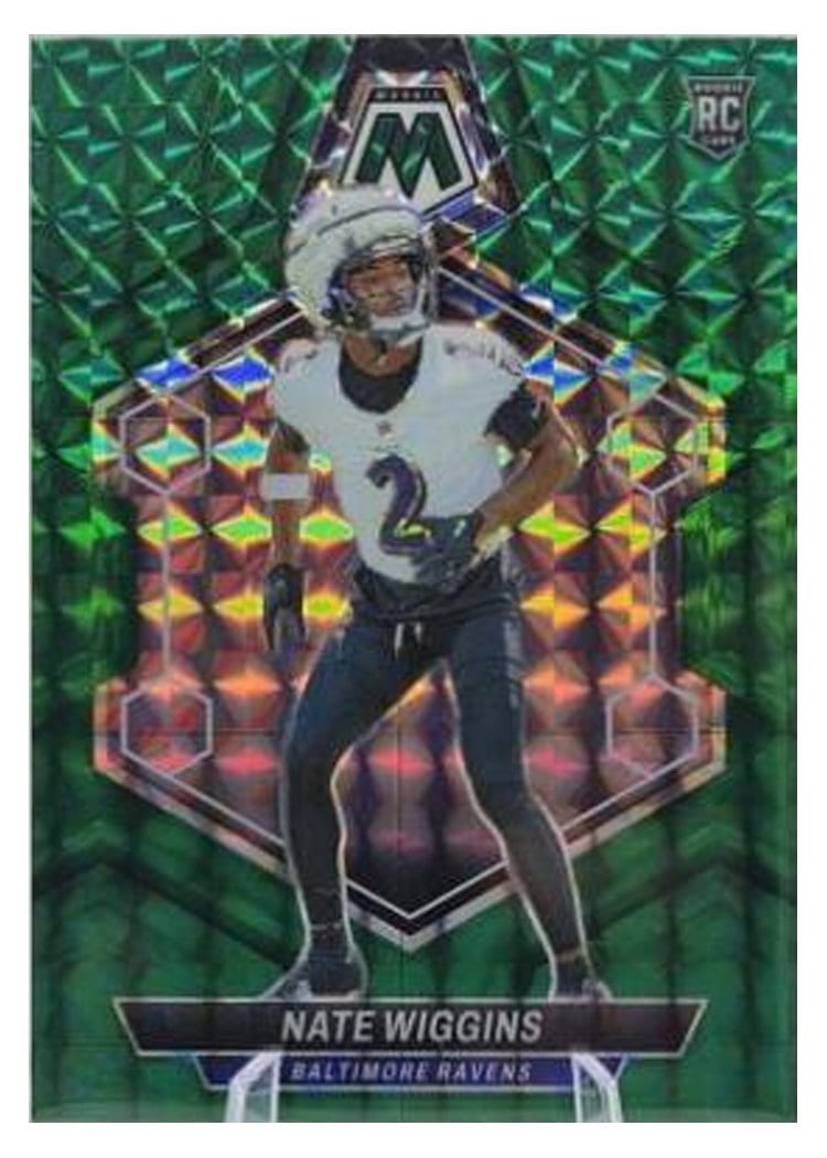 2024 Panini Mosaic Base Set Nate Wiggins #330 card